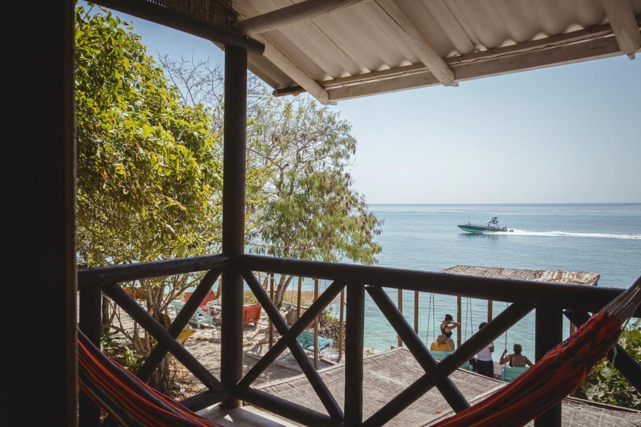 El Hamaquero Hostal Econativo Isla Grande  Luaran gambar
