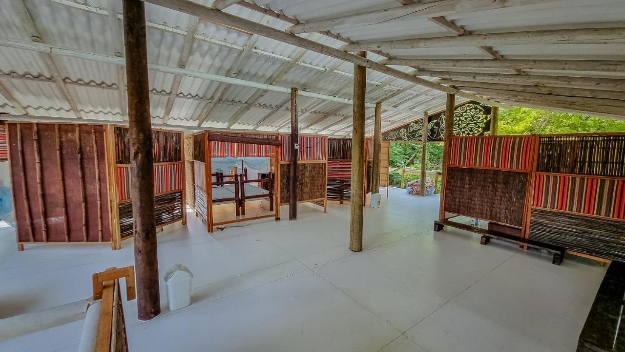 El Hamaquero Hostal Econativo Isla Grande  Luaran gambar