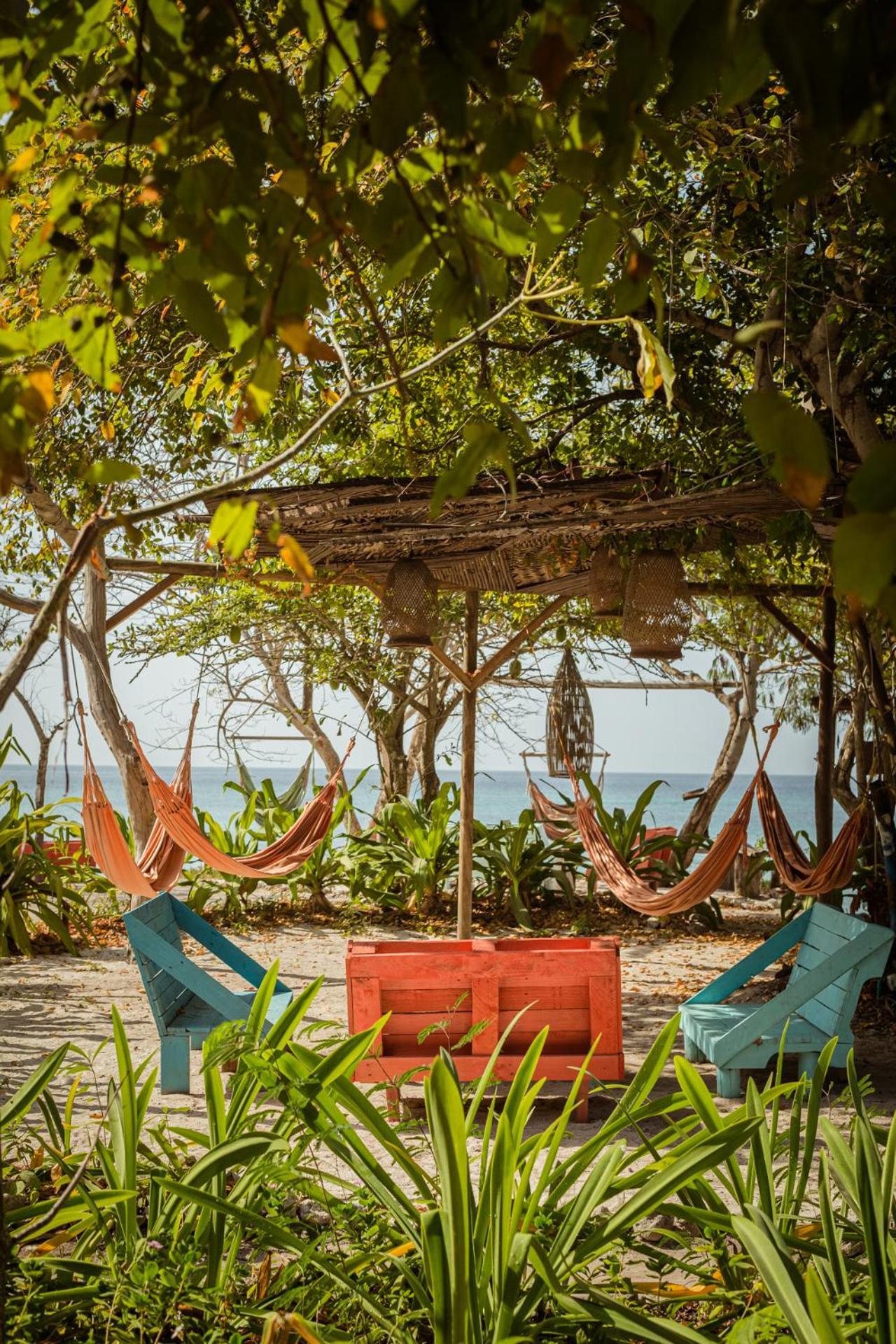 El Hamaquero Hostal Econativo Isla Grande  Luaran gambar