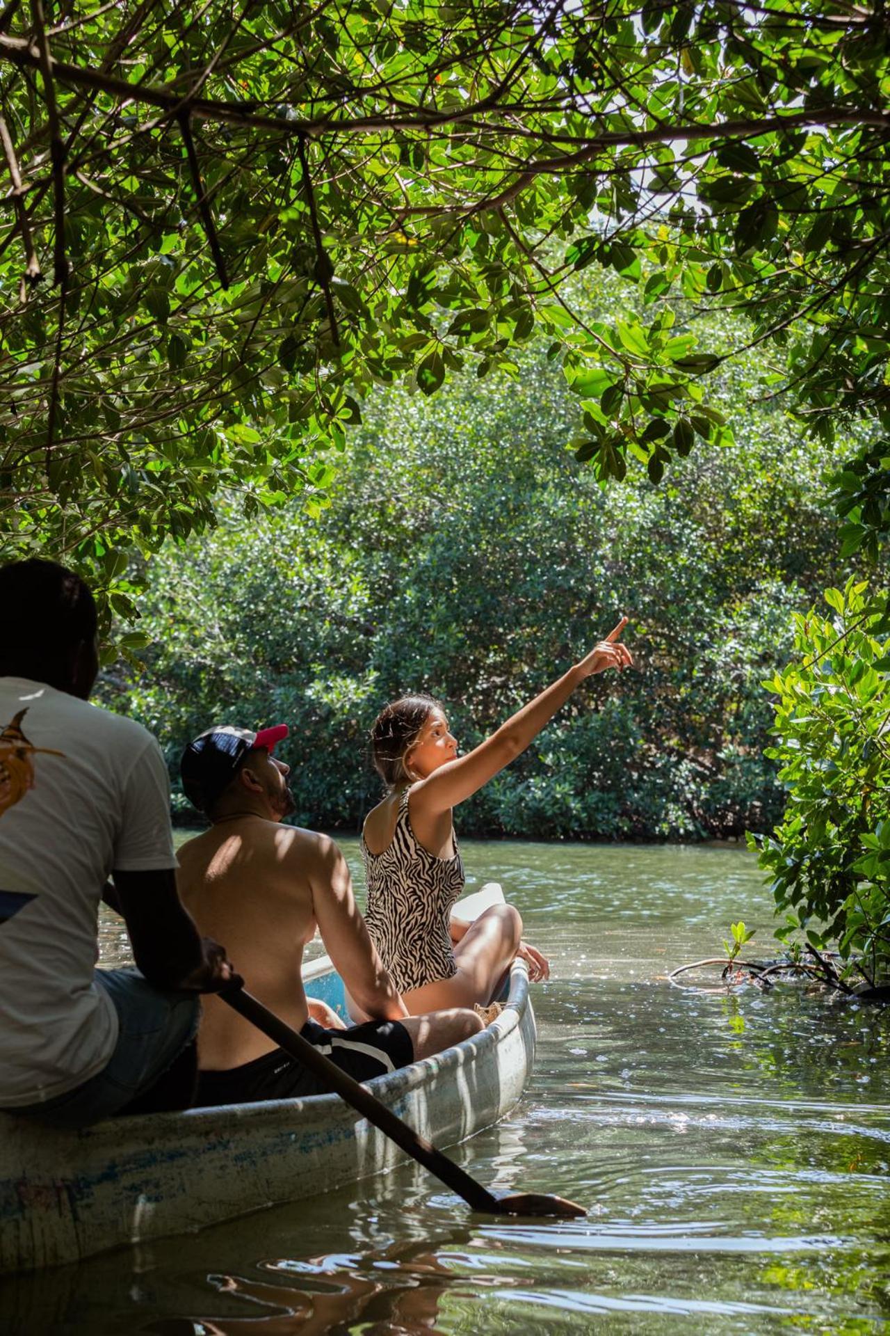 El Hamaquero Hostal Econativo Isla Grande  Luaran gambar